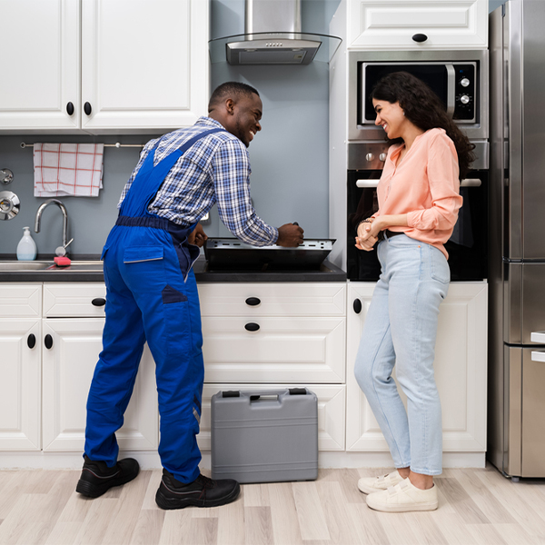 can you provide an estimate for cooktop repair before beginning any work in Henryville